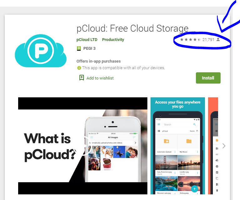 pcloud unlimited storage