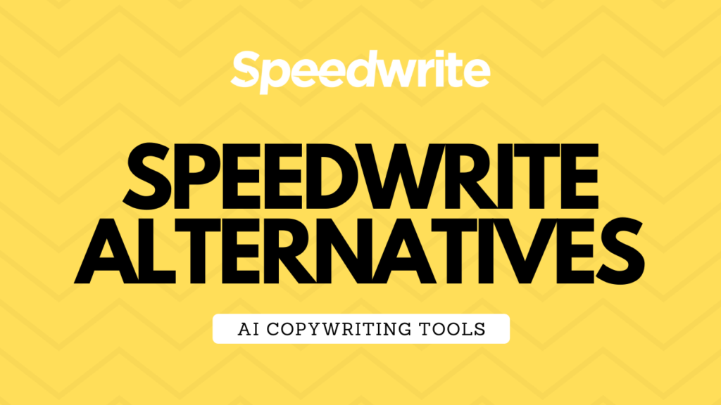Speedwrite alternatives